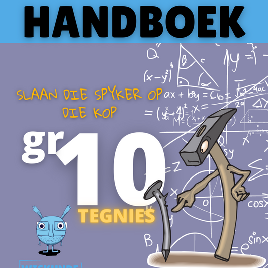 HANDBOEK:  Wiskunde Meneer Graad 10 - (TEGNIESE WISKUNDE)